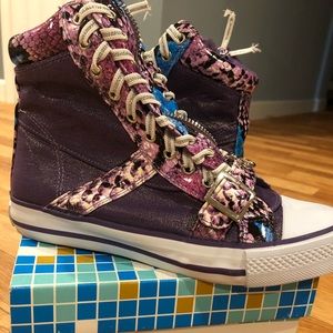 NWT Purple Hot Sneakers